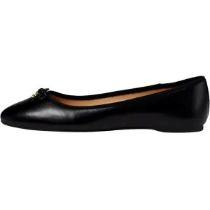 COACH Abigail Leather Ballet Flat Black  CS066-001 Women's