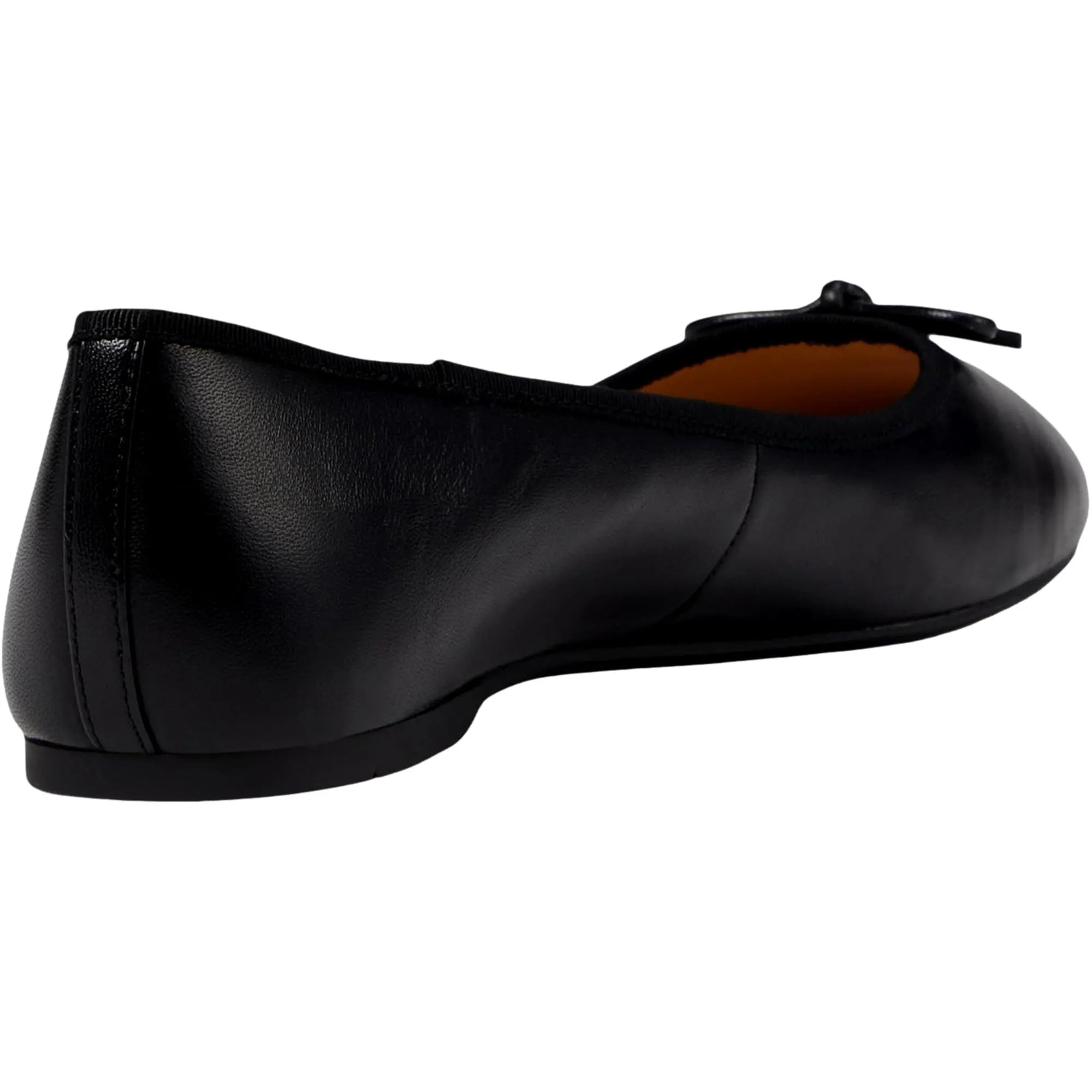 COACH Abigail Leather Ballet Flat Black  CS066-001 Women's