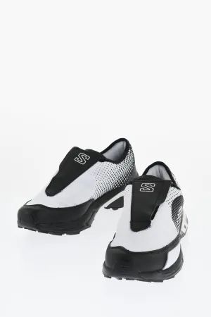 Comme Des Garons Salmon Two-Tone Sneakers With Hidden Closure