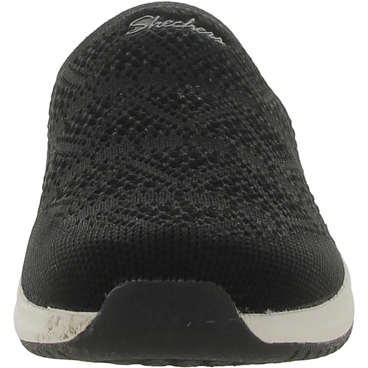Commute Time-In The Clear Womens Vegan Mule Slip-On Sneakers