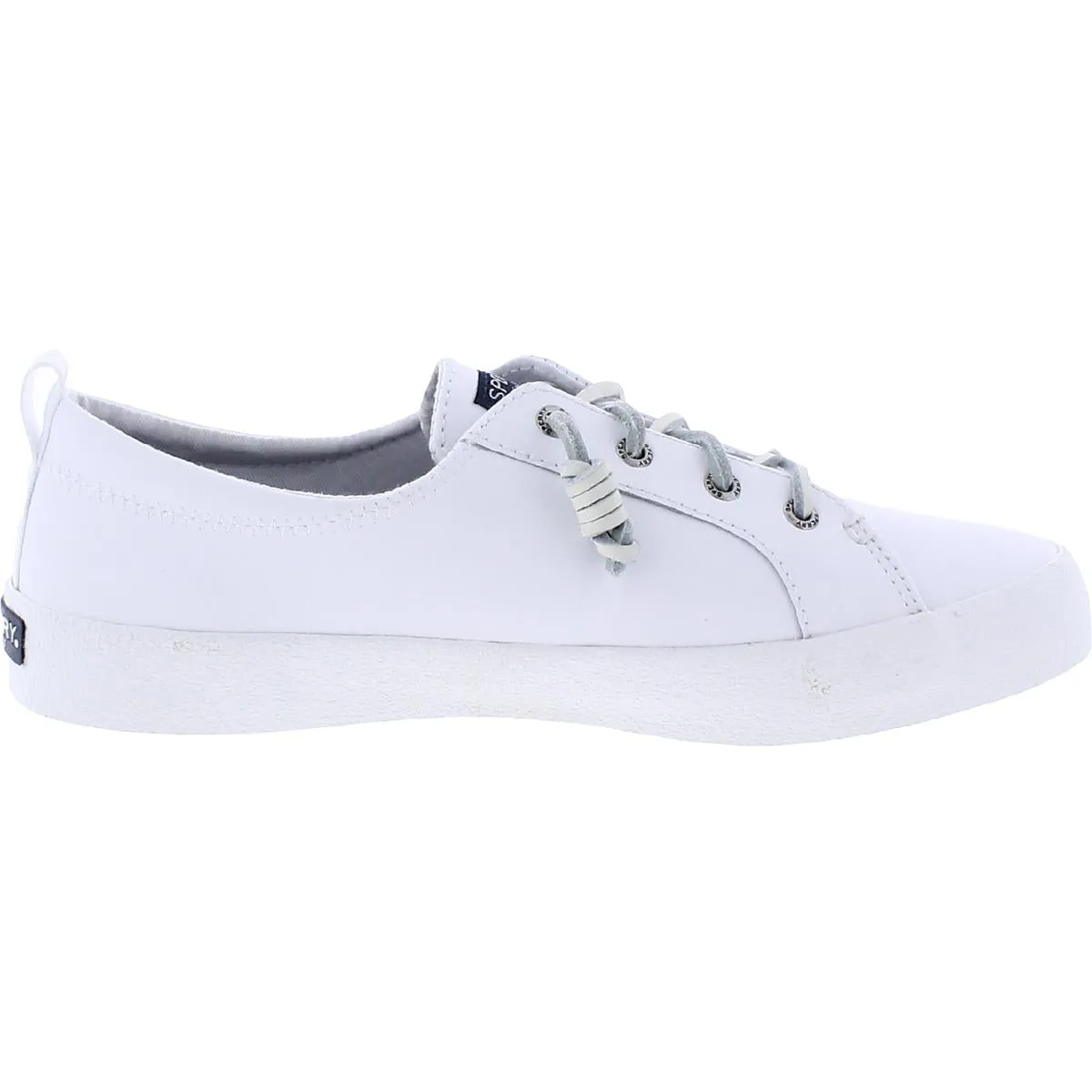 Crest Womens Leather Memory Foam Casual and Fashion Sneakers