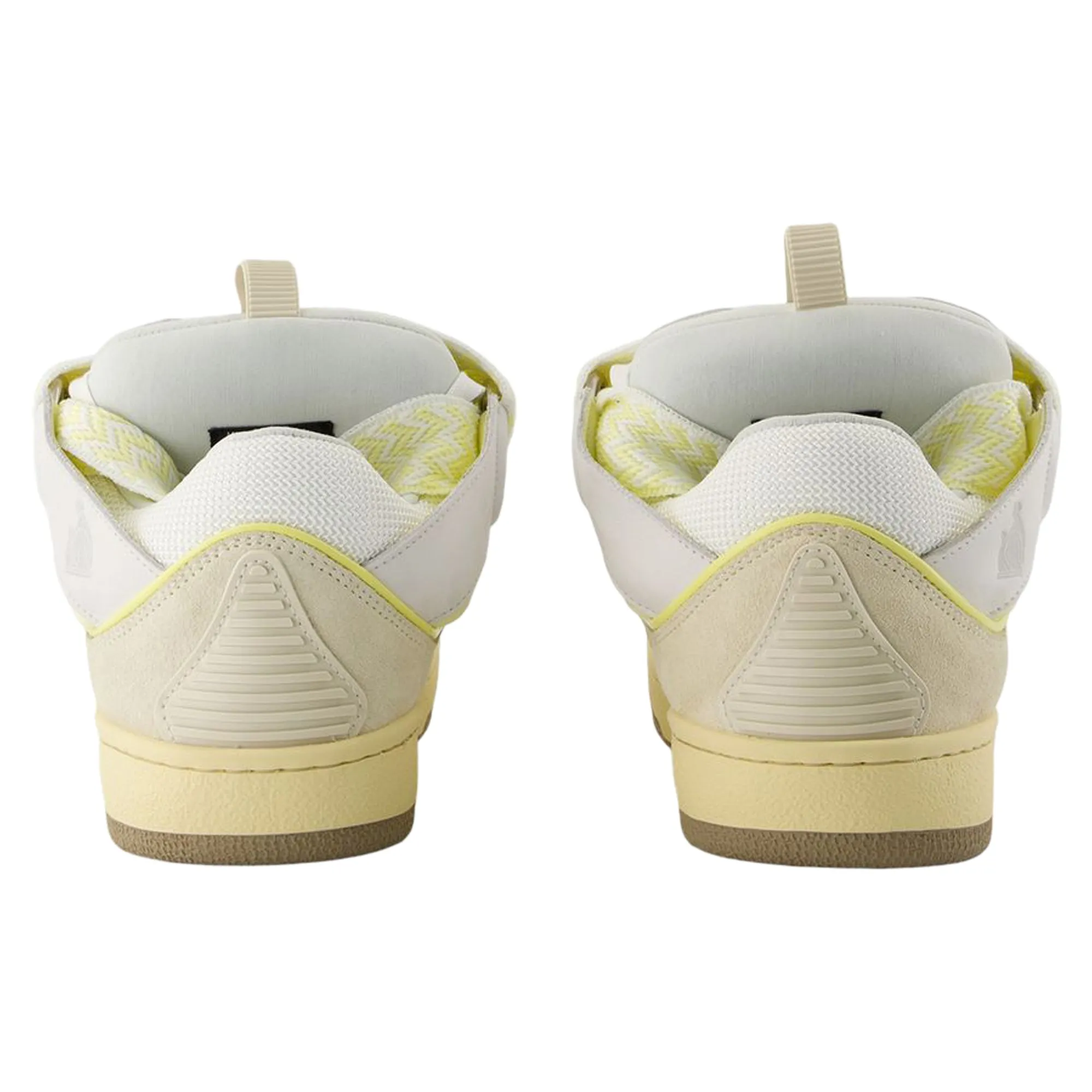 Curb Sneakers - Lanvin - Leather - White