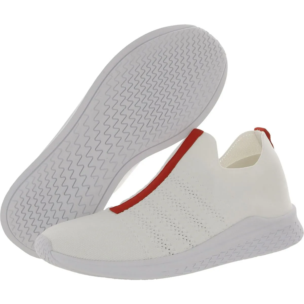 Dalila Womens Cushioned Footbed Knit Slip-On Sneakers