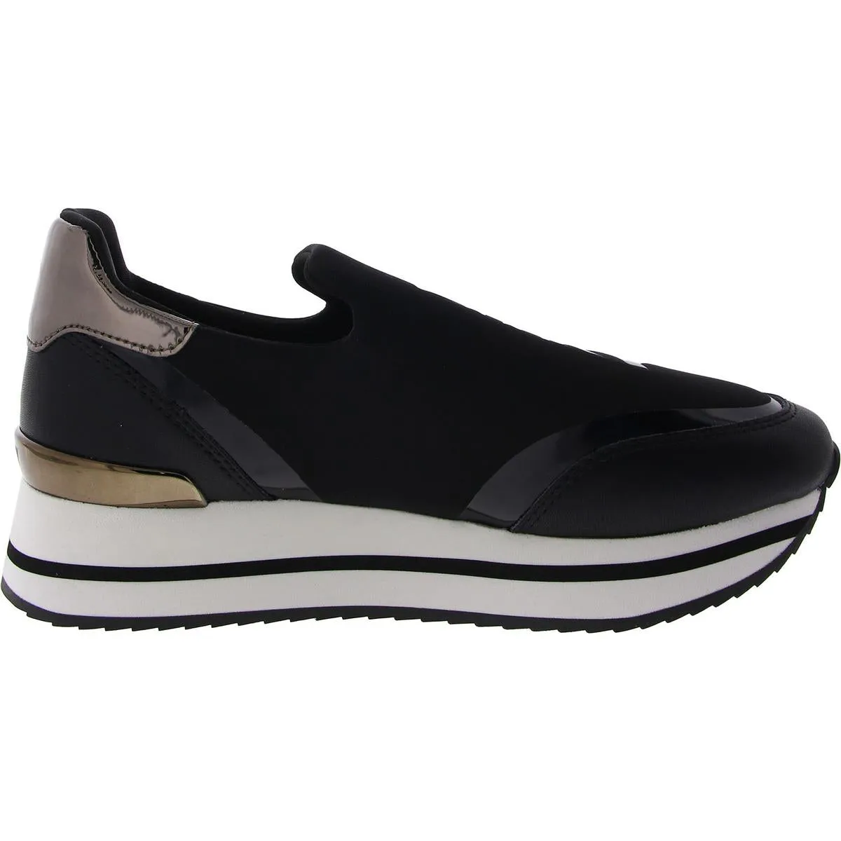 Dalla-Wedge Sneaker Womens Leather Slip On Casual And Fashion Sneakers
