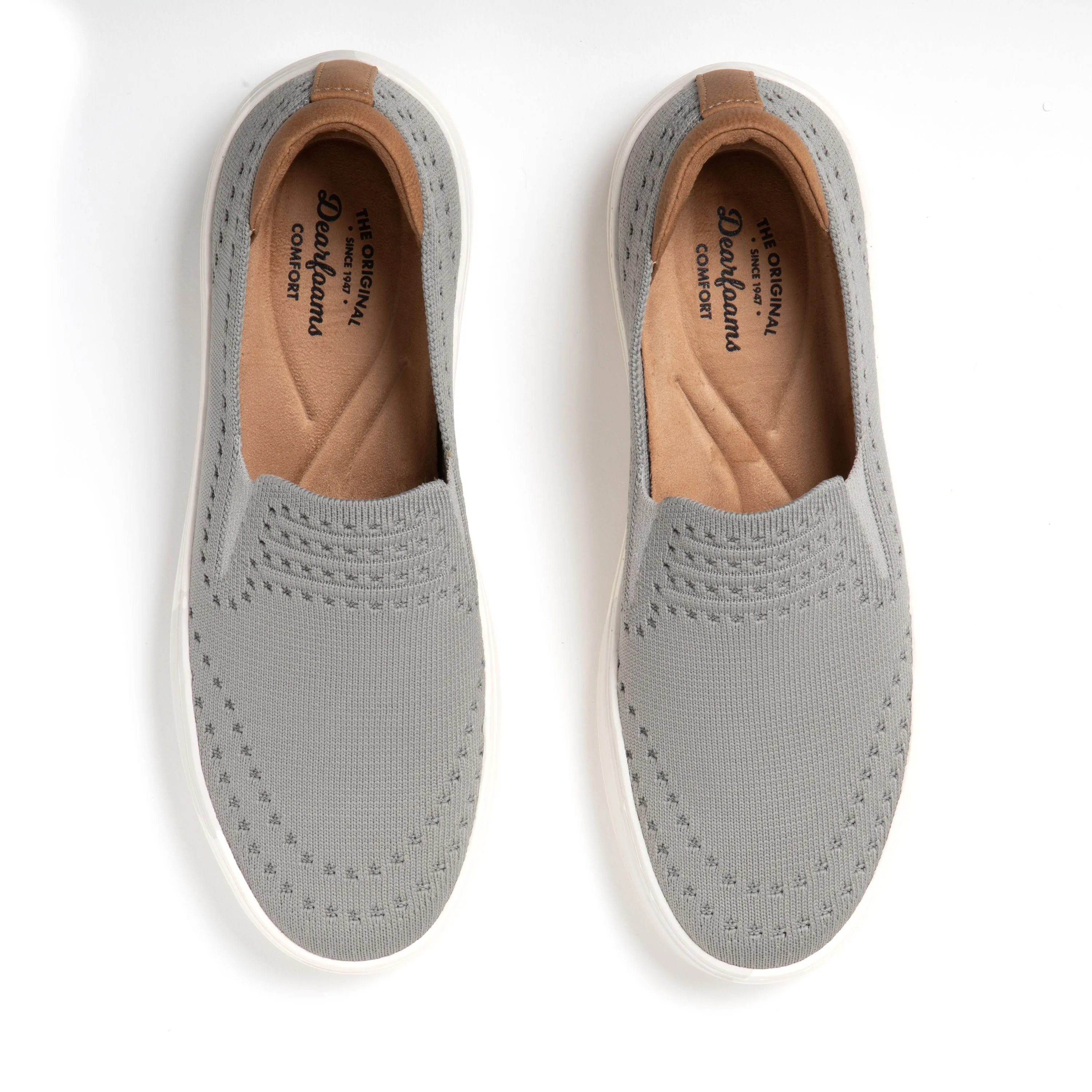 Dearfoams Women's Sophie Slip-On Sneaker