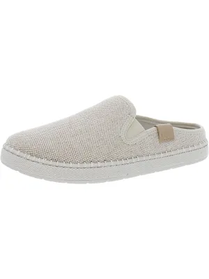 Delu Womens Woven Casual Slip-On Sneakers