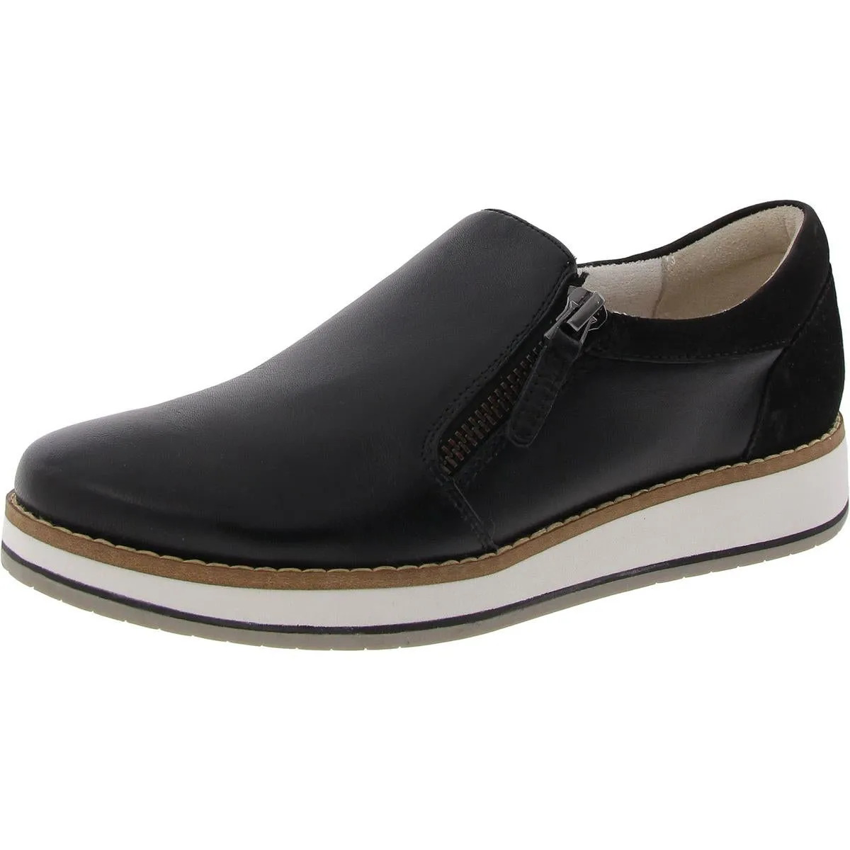 Devlyn Womens Zipper Lifestyle Casual and Fashion Sneakers
