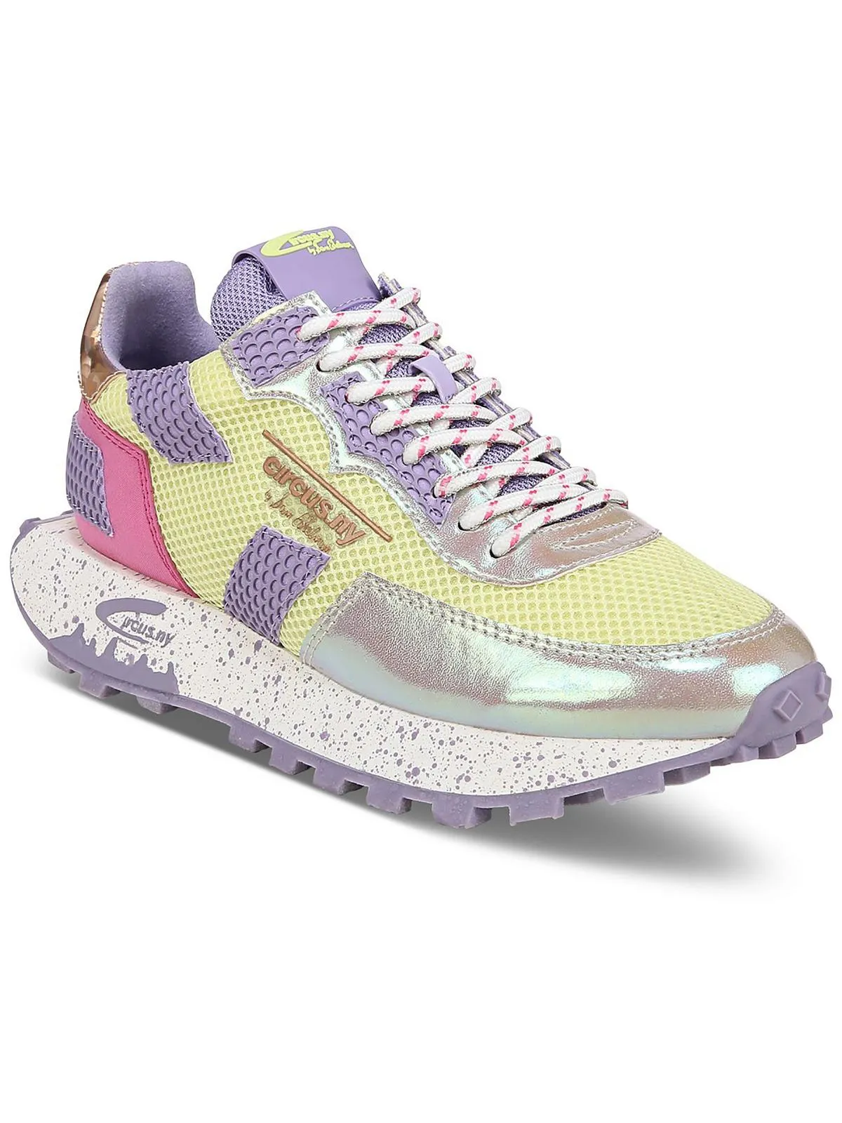 DEVYN Womens Mesh Lace up Casual And Fashion Sneakers