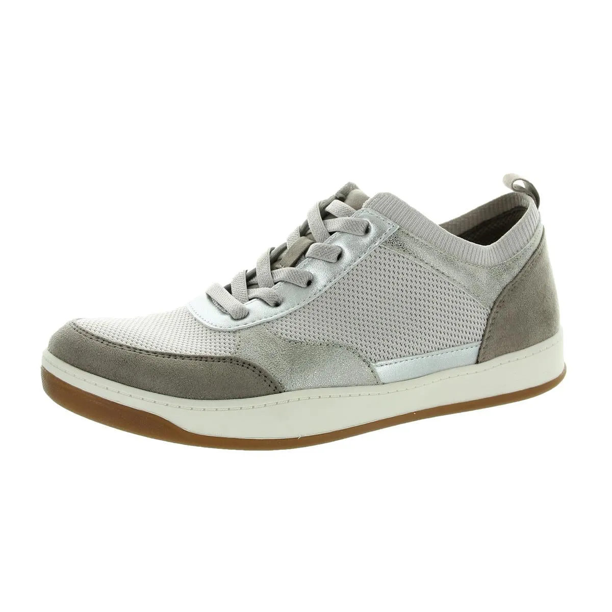 Dynamic Womens Lace-Up Knit Casual And Fashion Sneakers