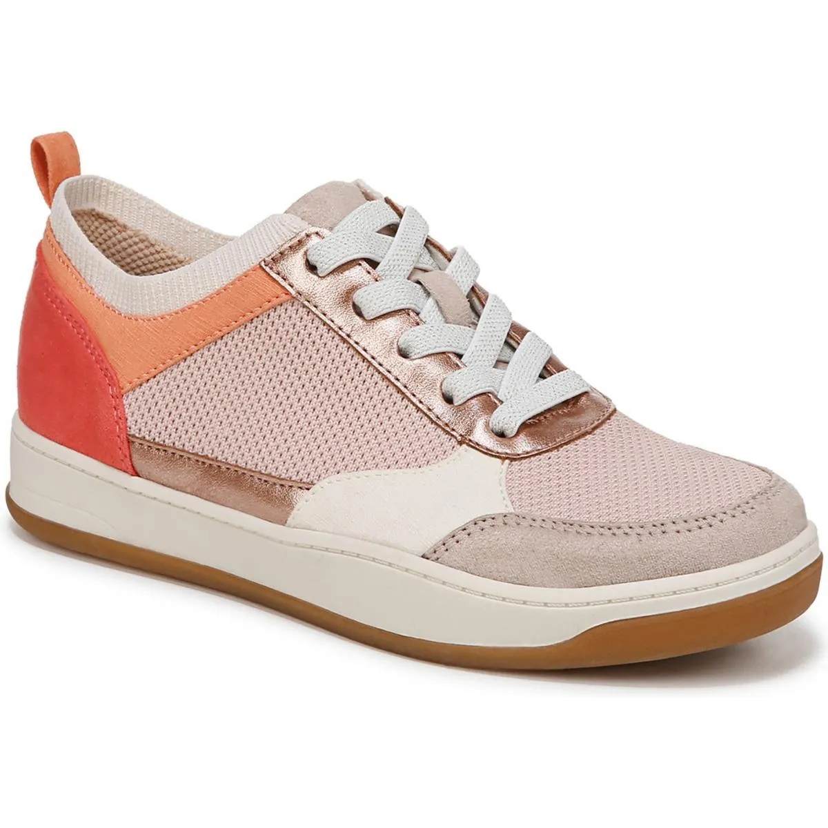 Dynamic Womens Lace-Up Knit Casual And Fashion Sneakers