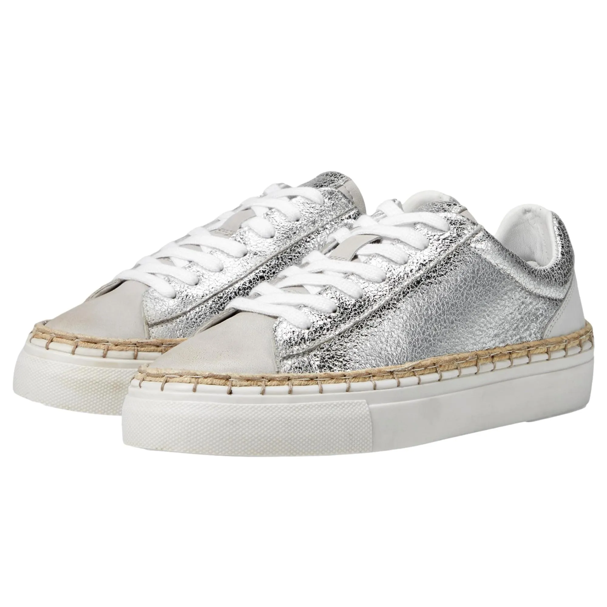 Free People Scotty Silver / White  OB1879821 Women's