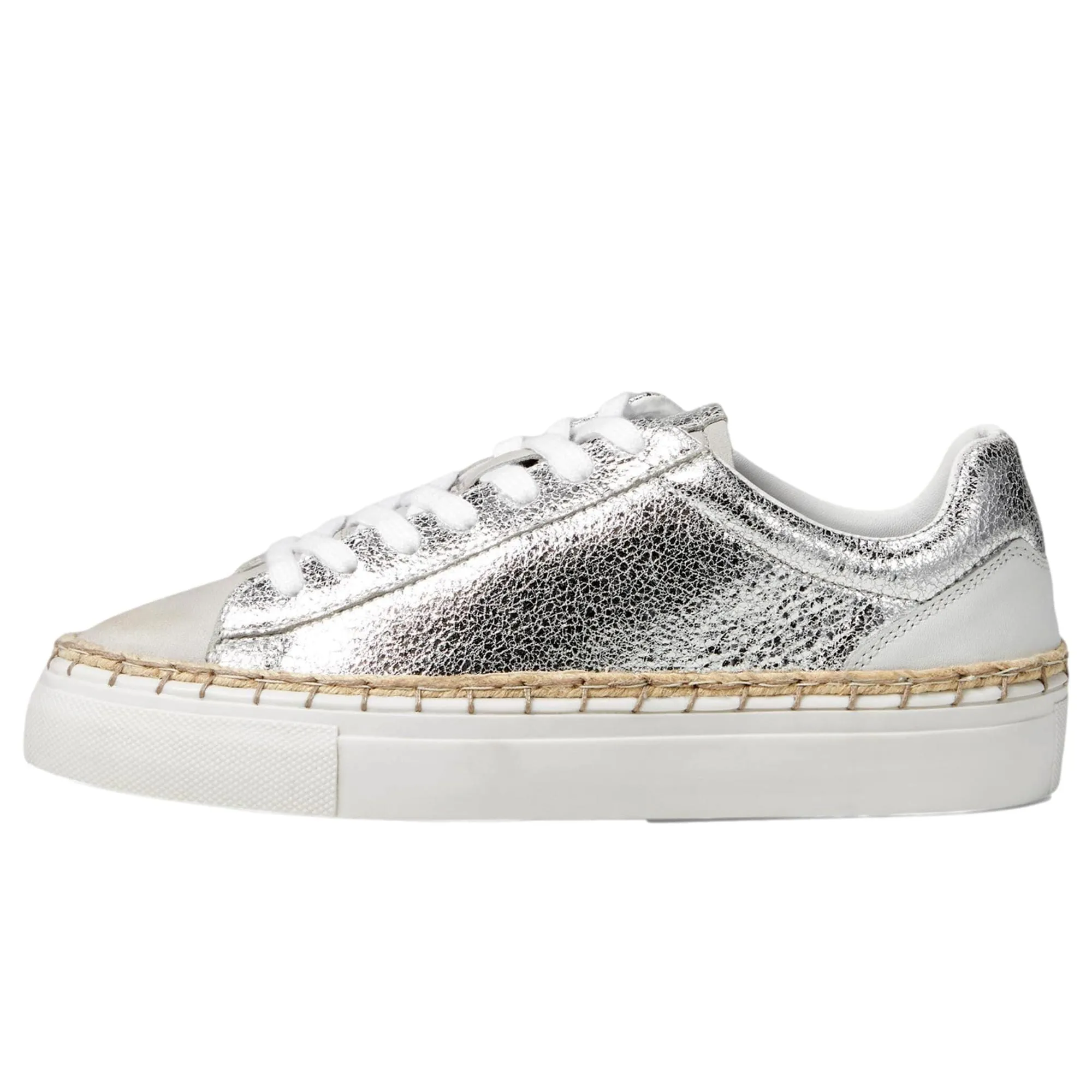 Free People Scotty Silver / White  OB1879821 Women's