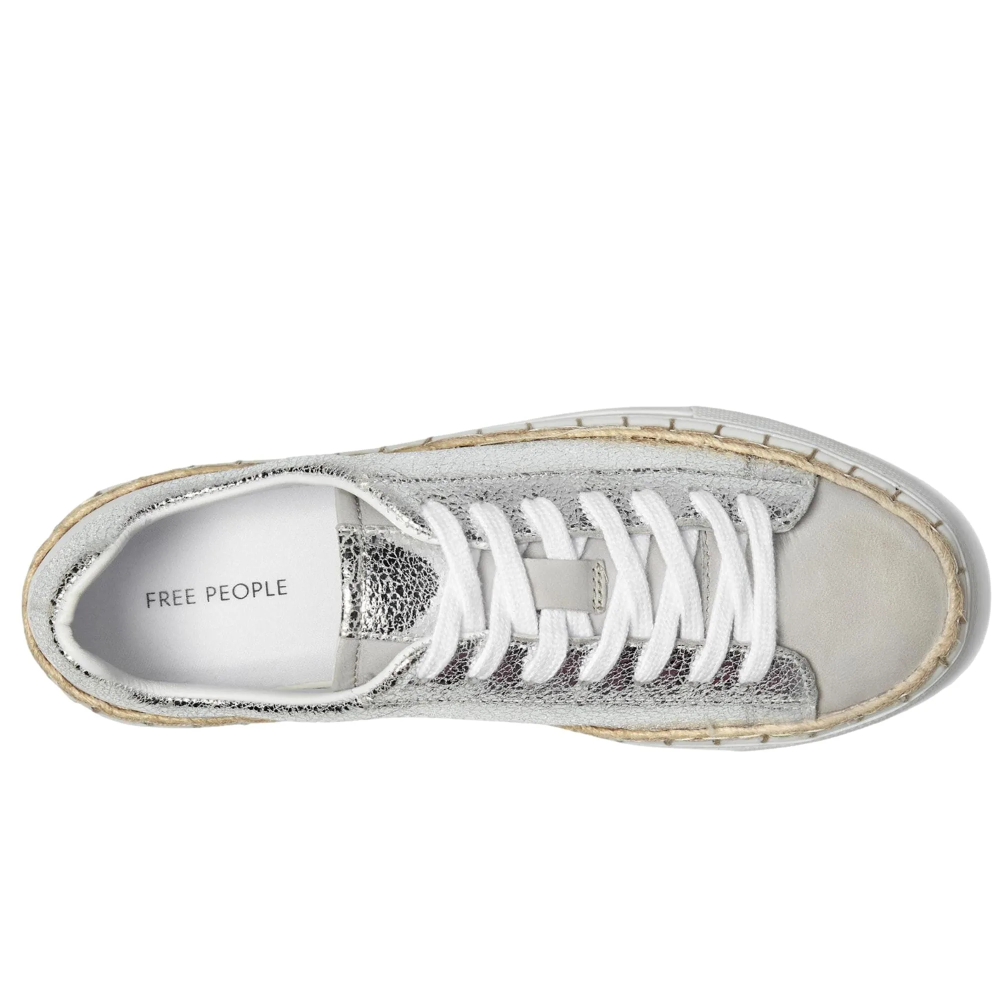Free People Scotty Silver / White  OB1879821 Women's