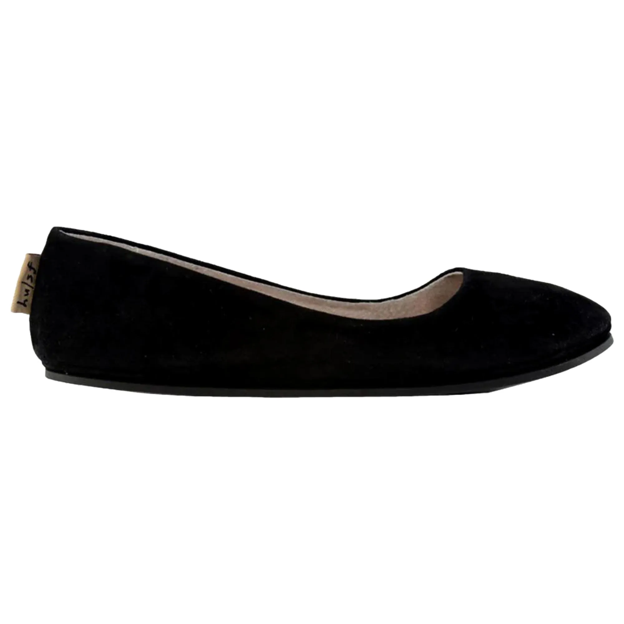 French Sole Sloop Flat Black  F-SLOOP-SD-001 Women's