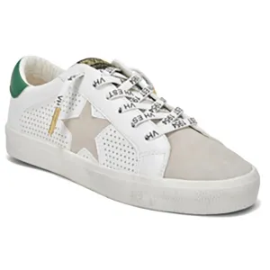 GADOL RO Womens Mixed Media Leather Casual And Fashion Sneakers
