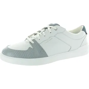 Grand Crosscourt Modern Tennis Sneaker Womens Lace-Up Man Made Casual And Fashion Sneakers