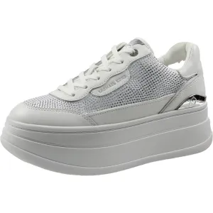 Hayes Womens Embellished Leather Casual And Fashion Sneakers
