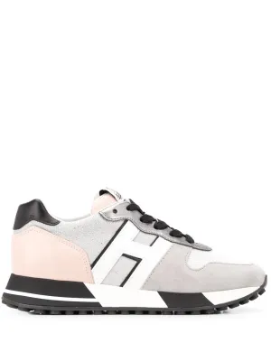 Hogan H383 Leather Sneakers