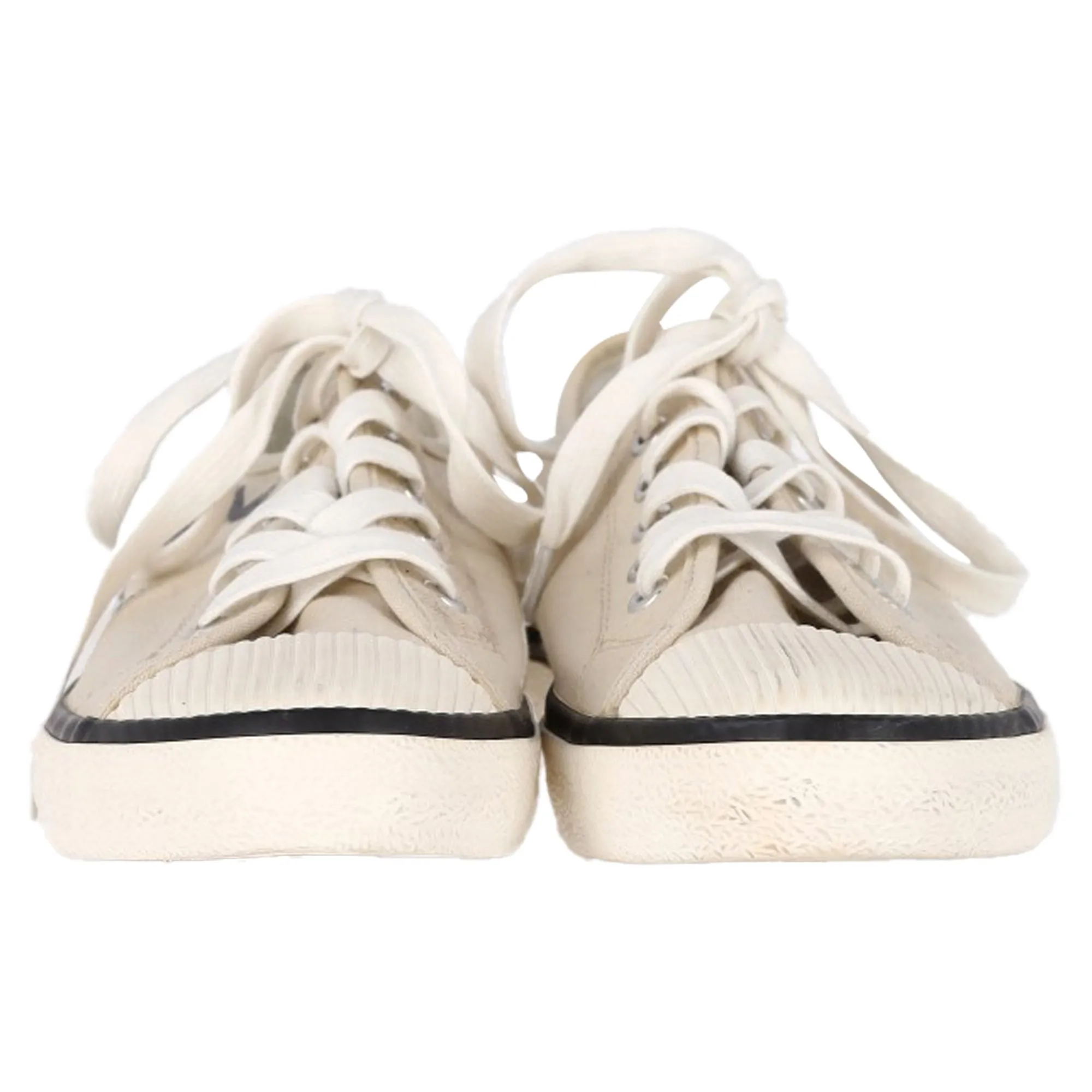 Isabel Marant Binko Trainers In Beige Canvas