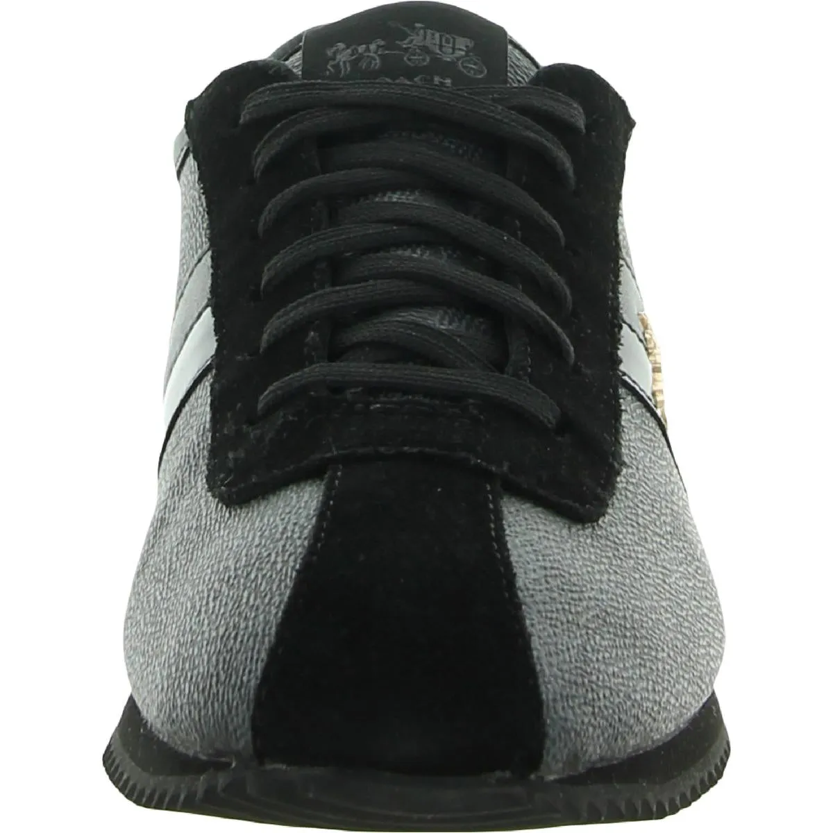 Ivy Womens Leather Logo Casual and Fashion Sneakers