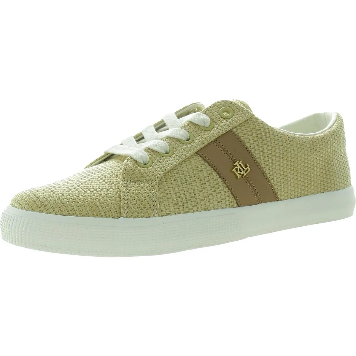 JANSON Womens Lace-Up Textured Casual And Fashion Sneakers