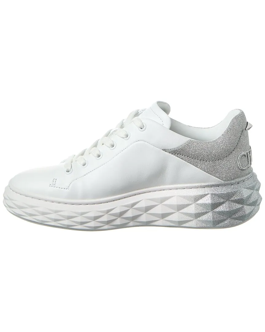 Jimmy Choo Diamond Maxi/F II Leather Sneaker