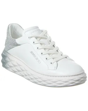 Jimmy Choo Diamond Maxi/F II Leather Sneaker