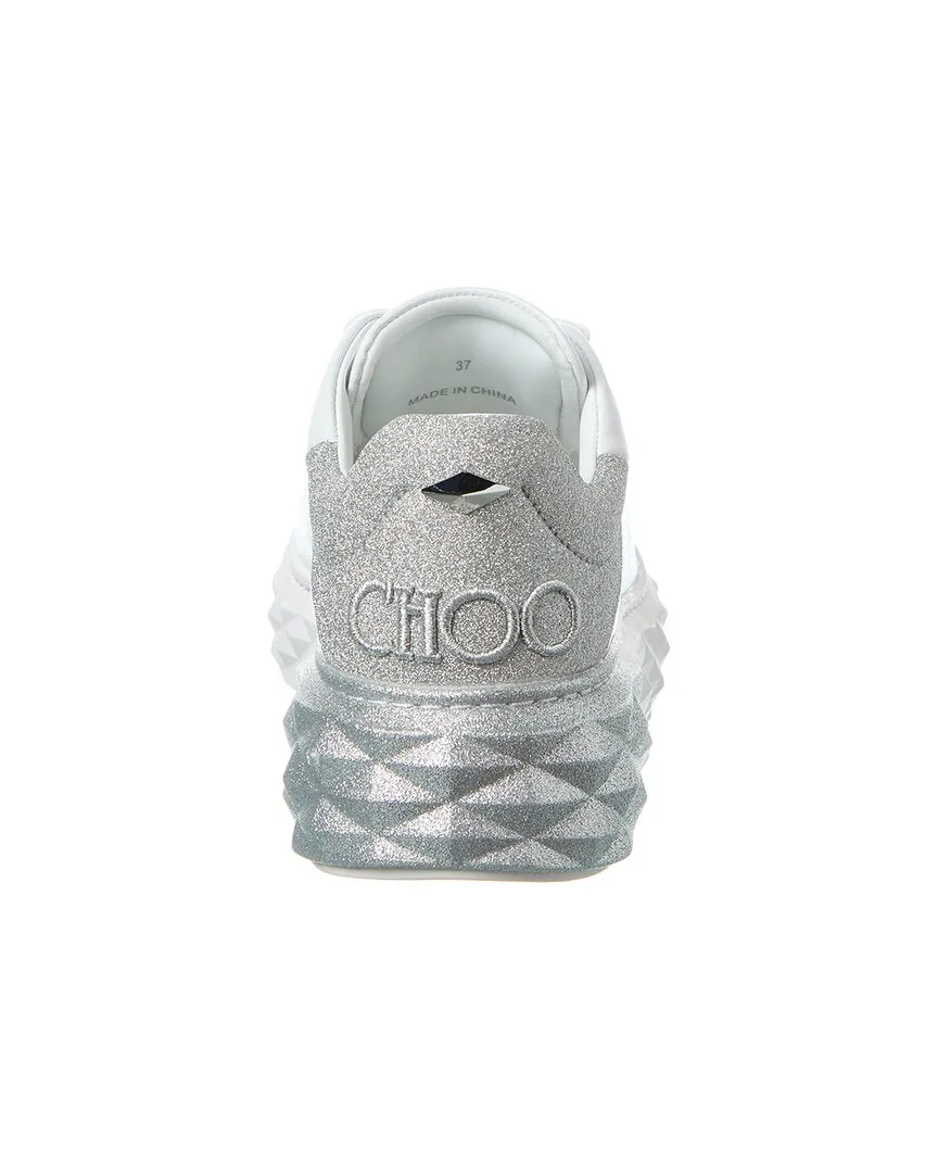 Jimmy Choo Diamond Maxi/F II Leather Sneaker