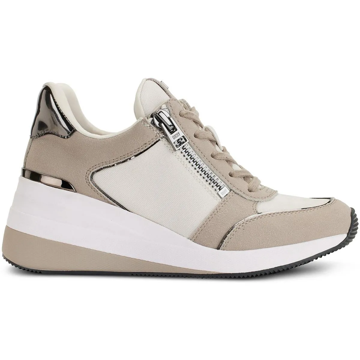 Kaden Womens Metallic Man Made Casual and Fashion Sneakers
