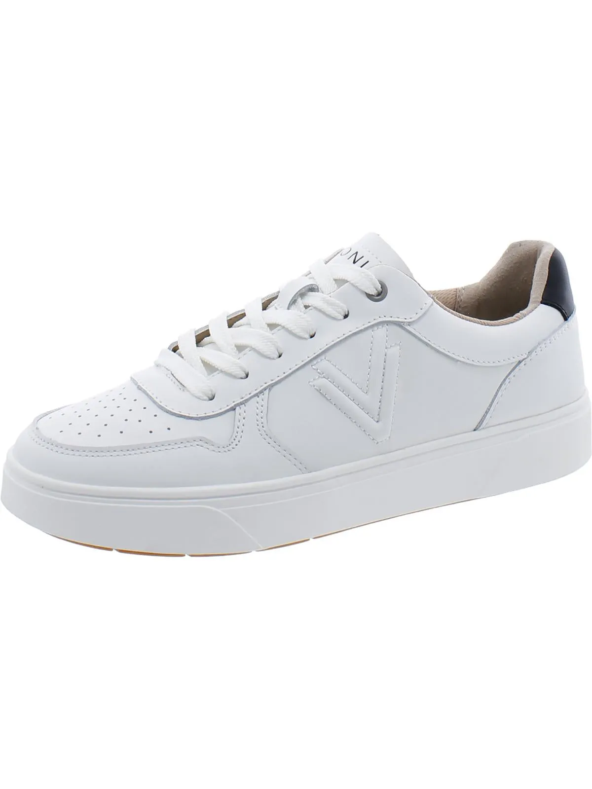 Kimmie Court Womens Leather Lifestyle Casual And Fashion Sneakers