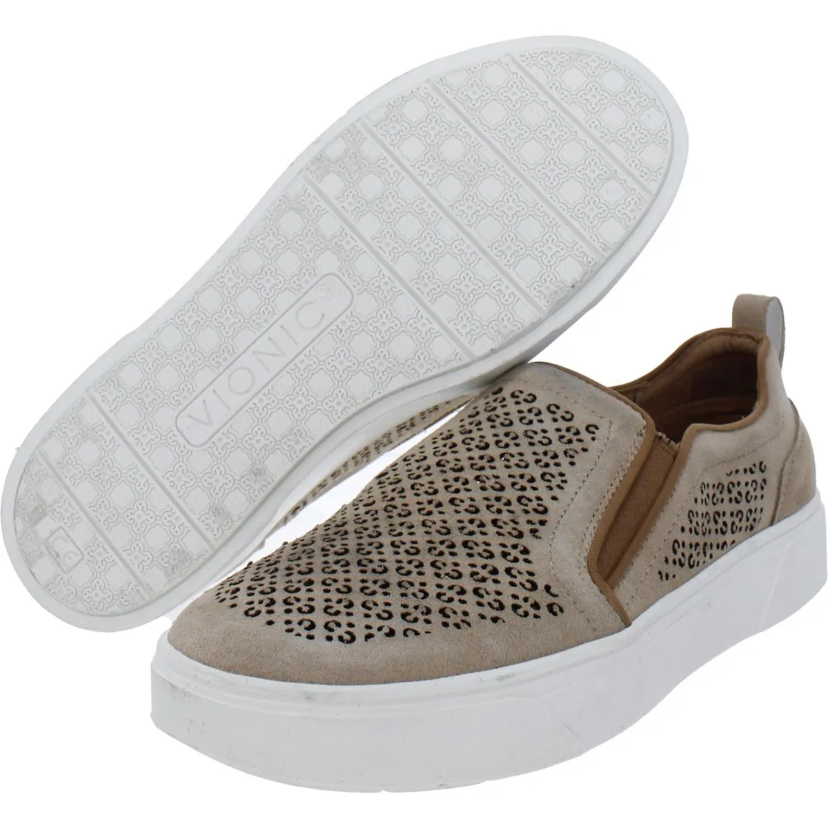 Kimmie Womens Suede Slip On Casual and Fashion Sneakers