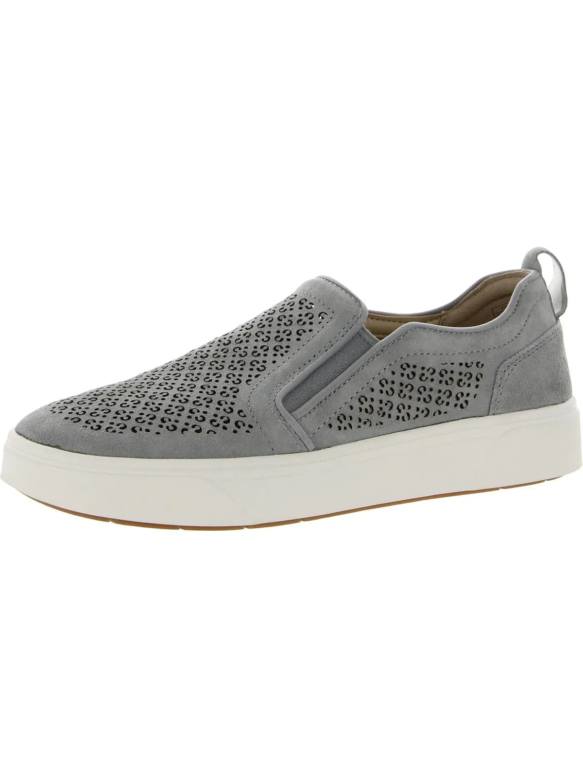 Kimmie Womens Suede Slip On Casual and Fashion Sneakers