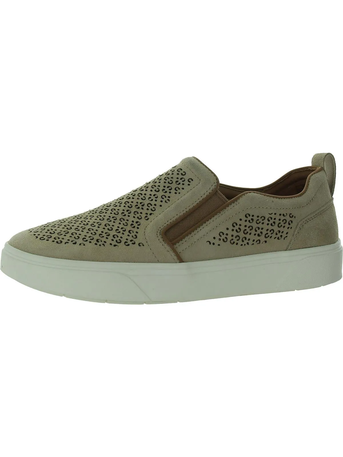 Kimmie Womens Suede Slip On Casual and Fashion Sneakers