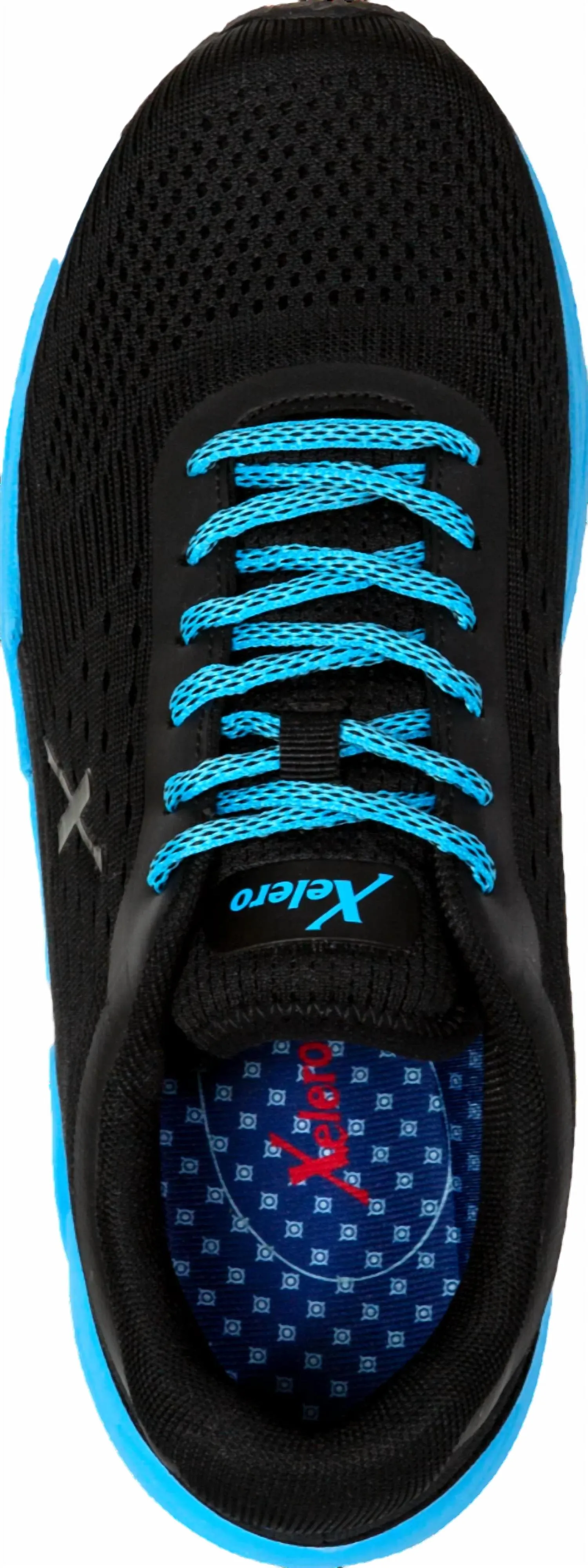Ladies Genesis Ii Wide Sneakers In Black/arctic Blue