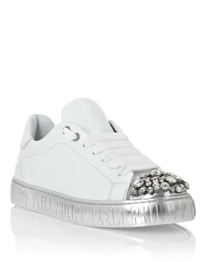 Leather Lo-Top Sneakers
