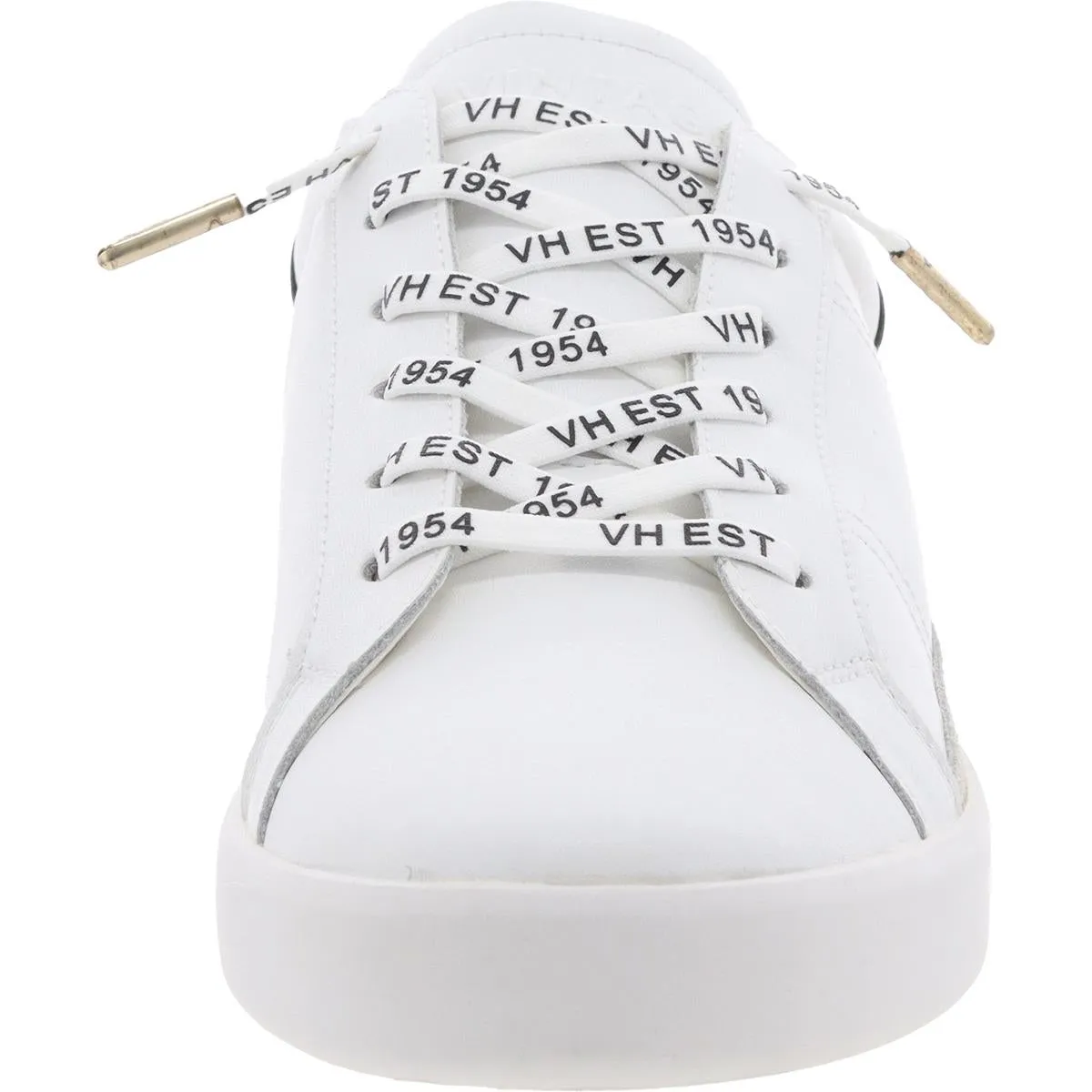 LESLEY Womens Cushioned Footbed Leather Casual And Fashion Sneakers