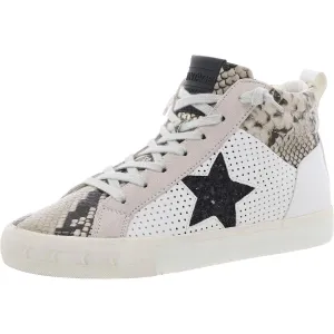 LESTER 3 Womens Cushioned Footbed Leather Casual And Fashion Sneakers