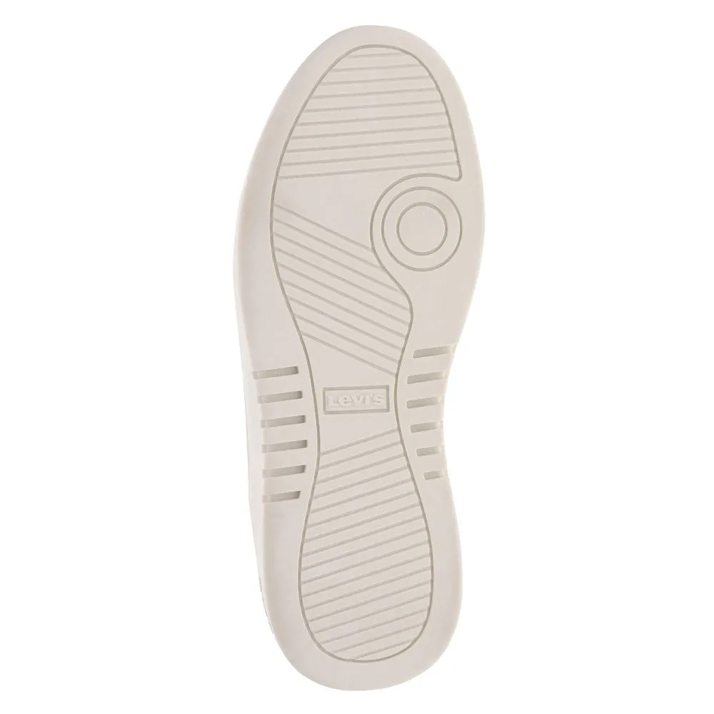 Levi's Womens Amelia Lo Synthetic Leather Casual Lace Up Sneaker Shoe