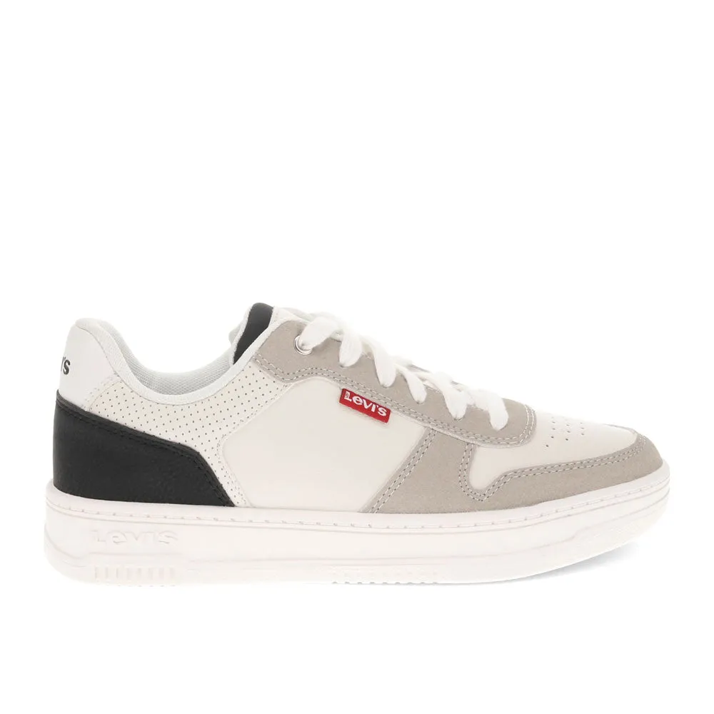 Levi's Womens Drive Lo 2 Synthetic Leather Casual Lace Up Sneaker Shoe