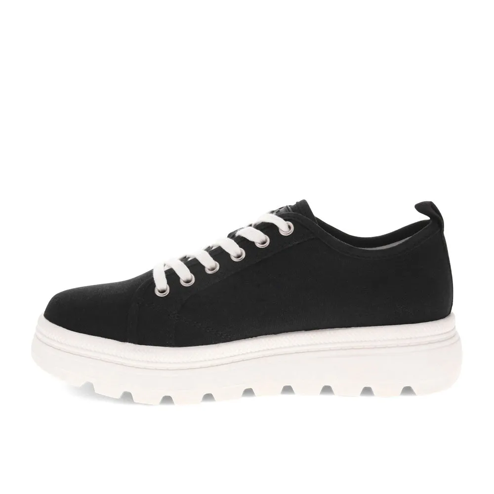 Levi's Womens Hope EMB Canvas Floral Embroidered Casual Lace Up Sneaker Shoe