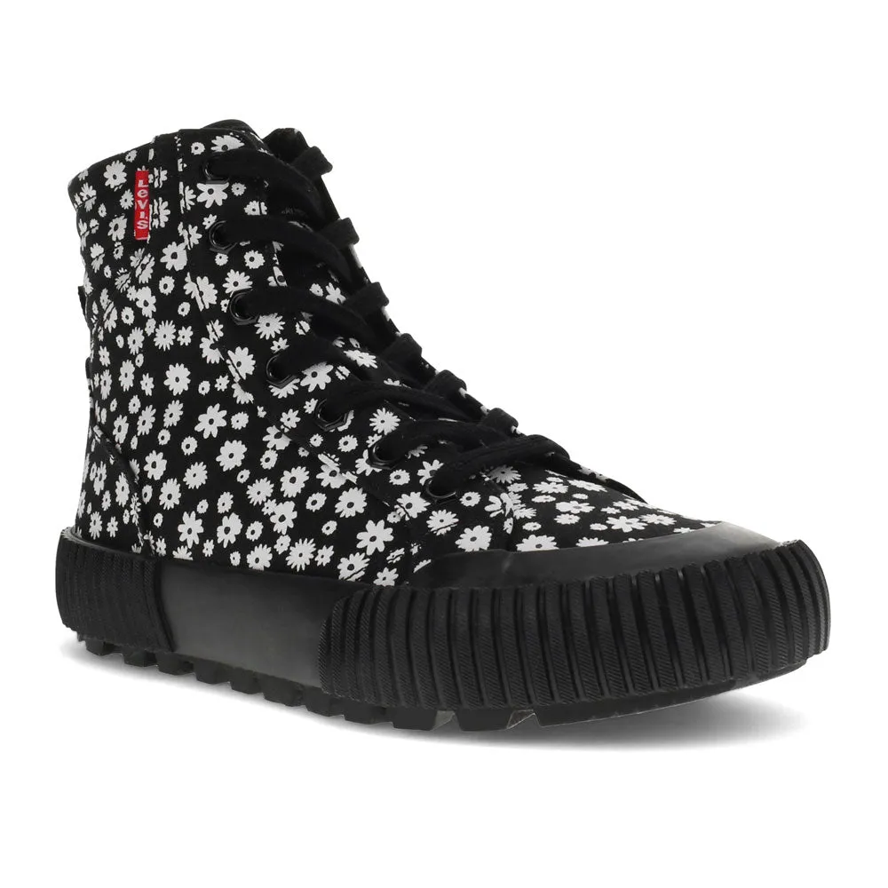 Levi's Womens Olivia Floral Fabric Hightop Fashion Sneaker Shoe