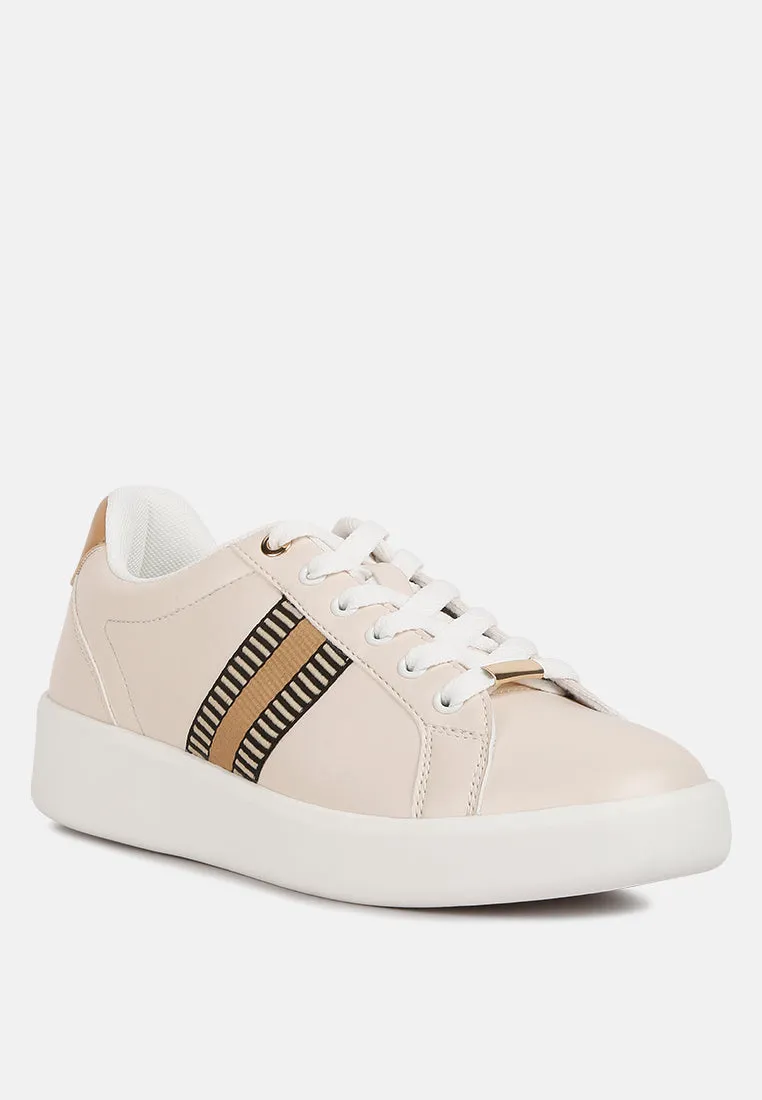 loyalty embroidery detail sneakers