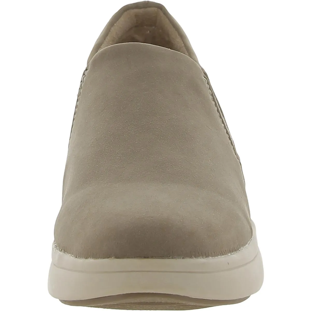 Lyrie Womens Faux Leather Loafer Slip-On Sneakers