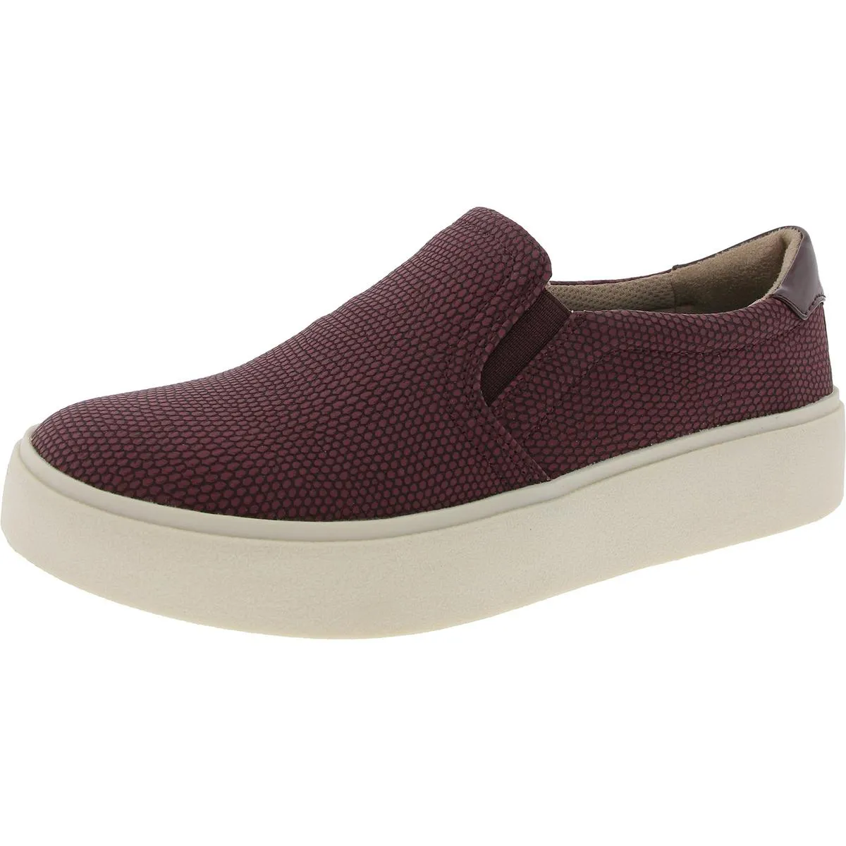 Madison Up So Womens Leather Slip On Slip-On Sneakers