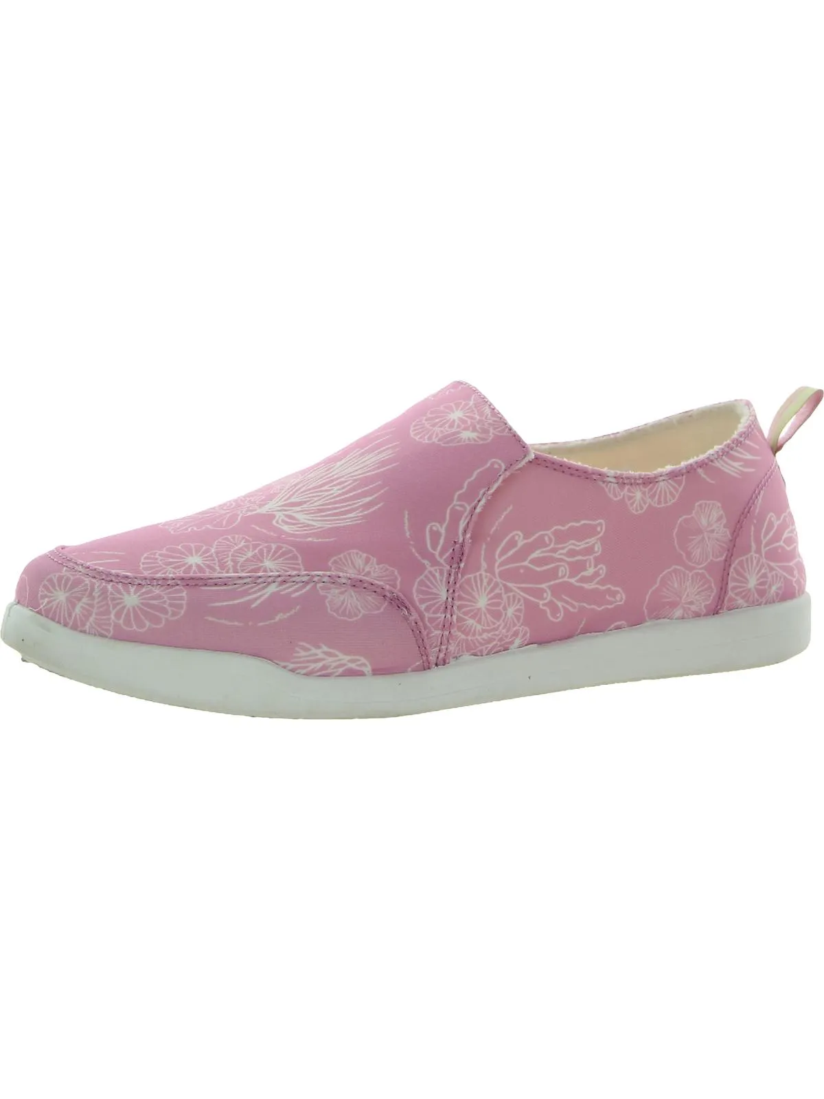 Malibu Womens Comfort Insole Lifestyle Slip-On Sneakers