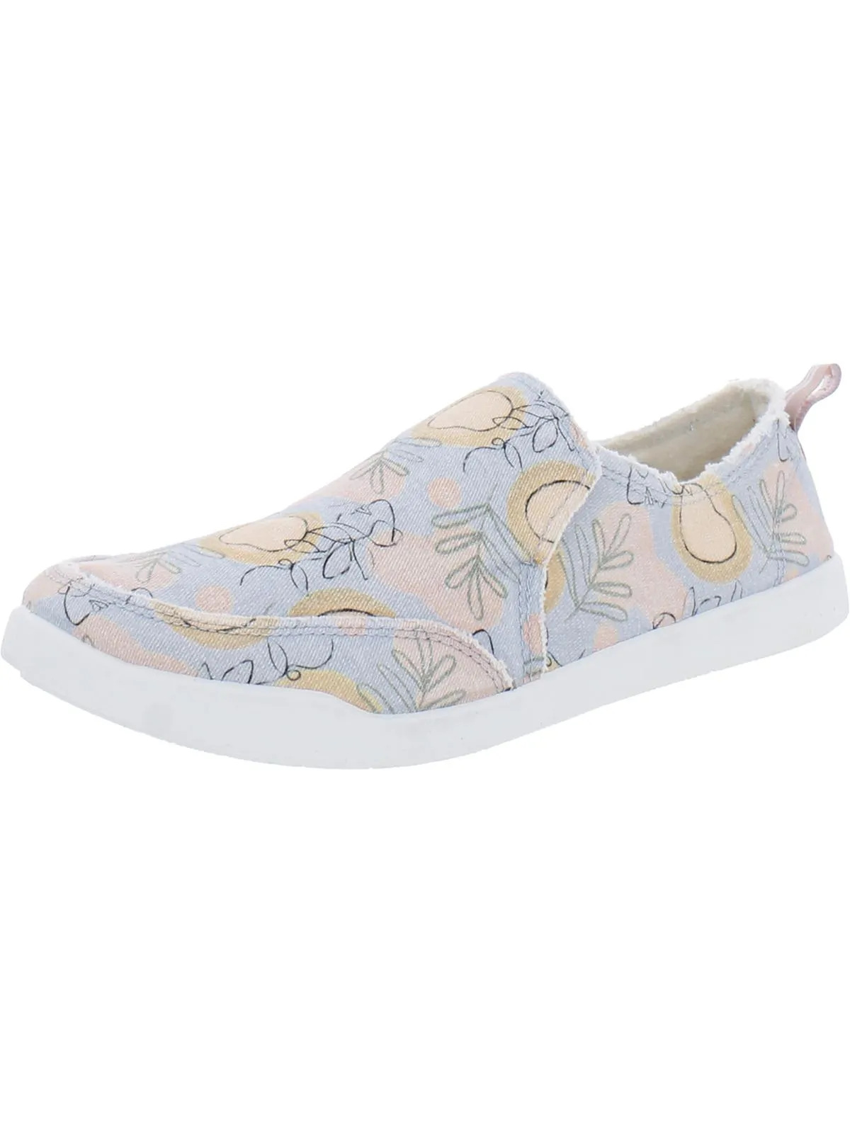 Malibu Womens Comfort Insole Lifestyle Slip-On Sneakers