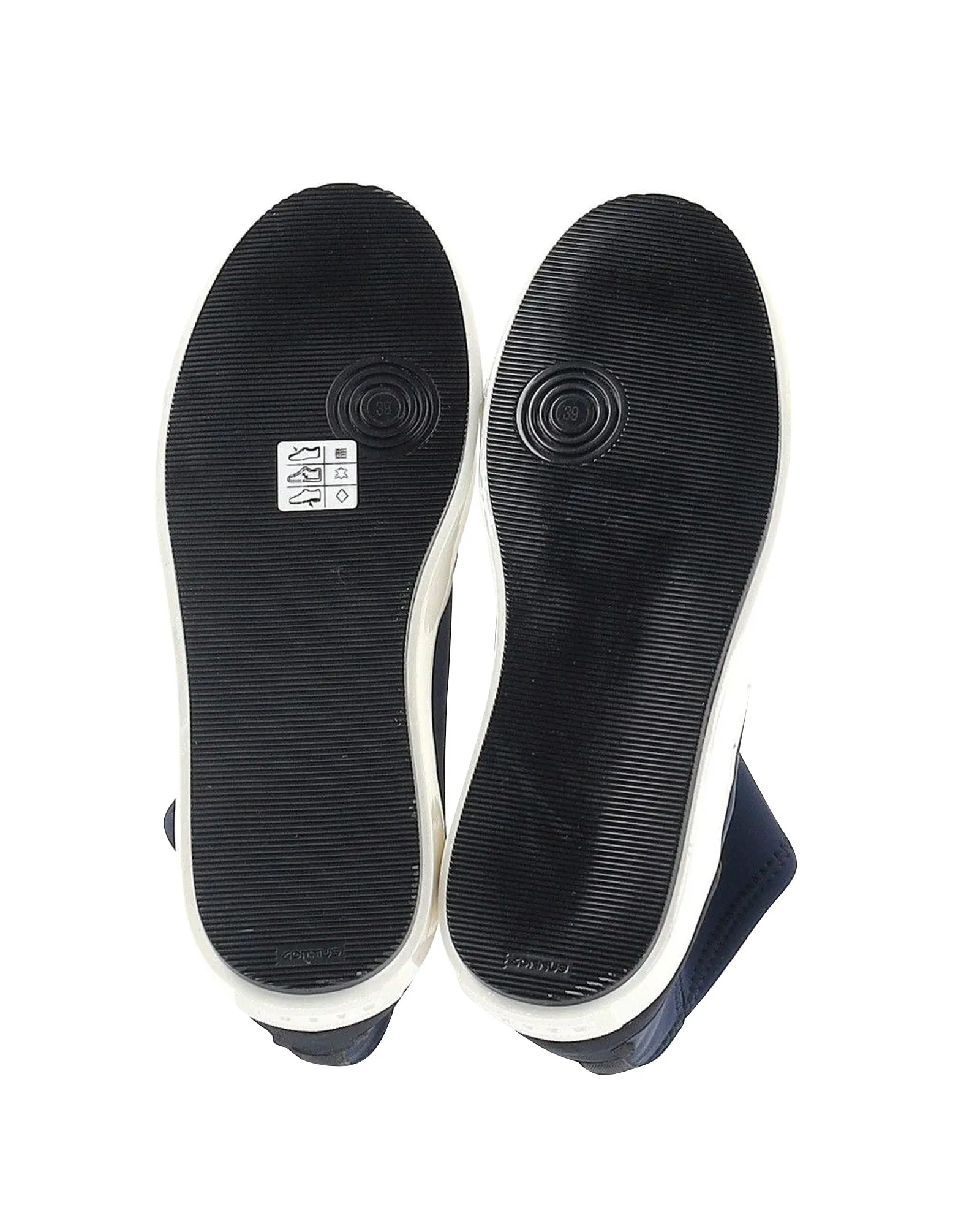 Marni Neoprene Sneaker Boots in Blue Neoprene