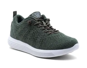 Men's Belmont Sneaker In Green Merino Wool