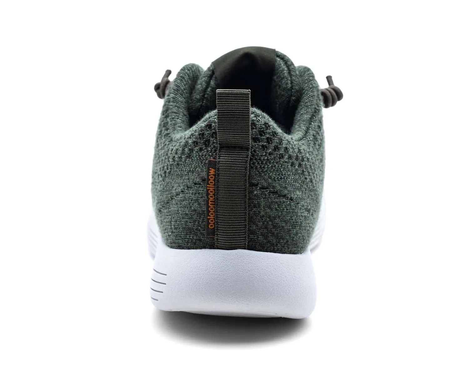 Men's Belmont Sneaker In Green Merino Wool