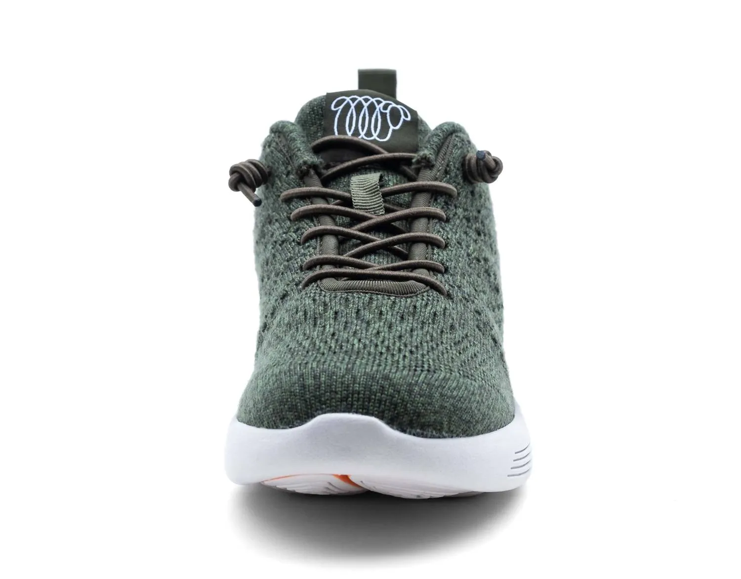 Men's Belmont Sneaker In Green Merino Wool